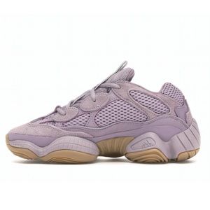 Adidas Yeezys 500 soft vision. GS 6.5 (Womens 8) glow in the dark!